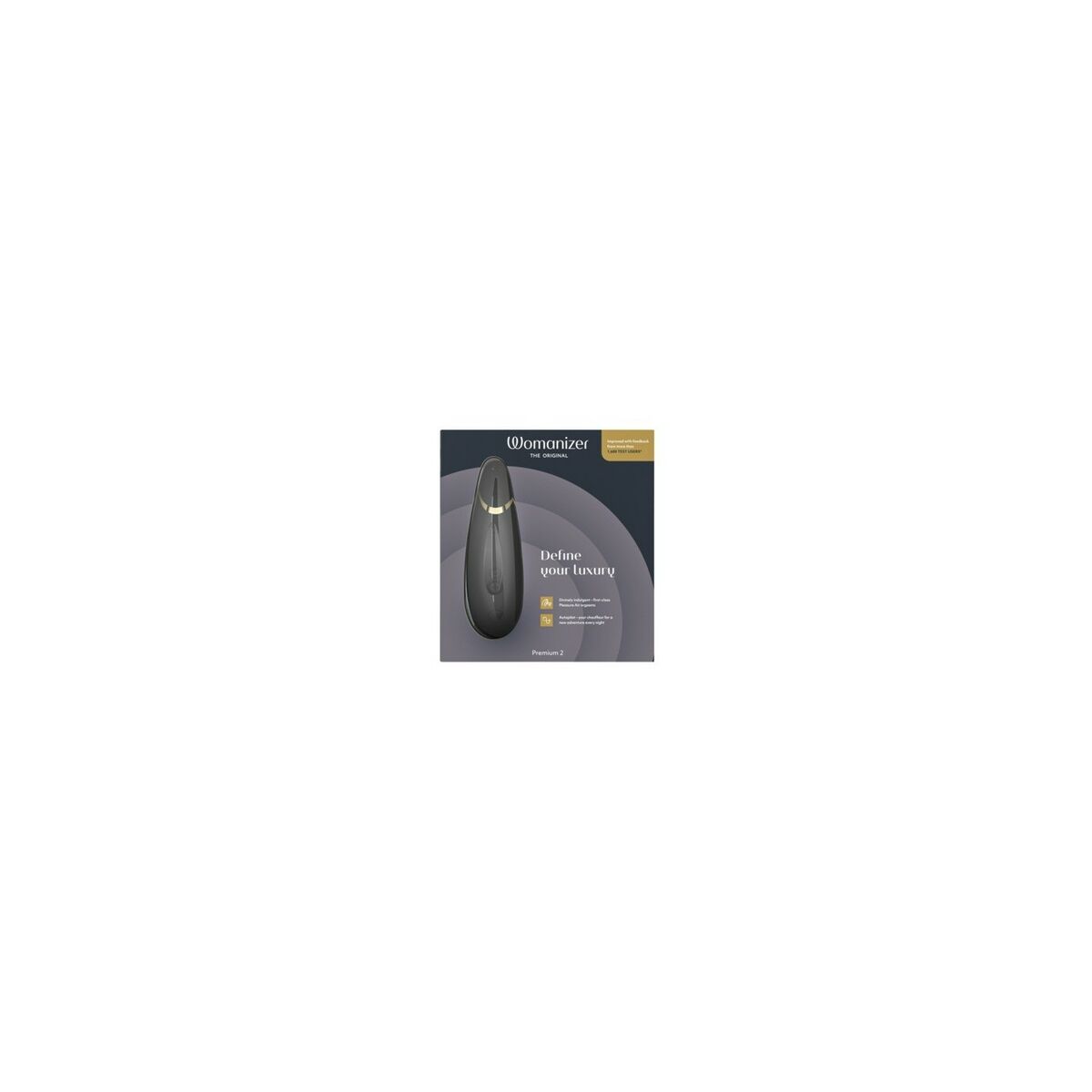 Vibrators Womanizer WOM163-BLACK Melns